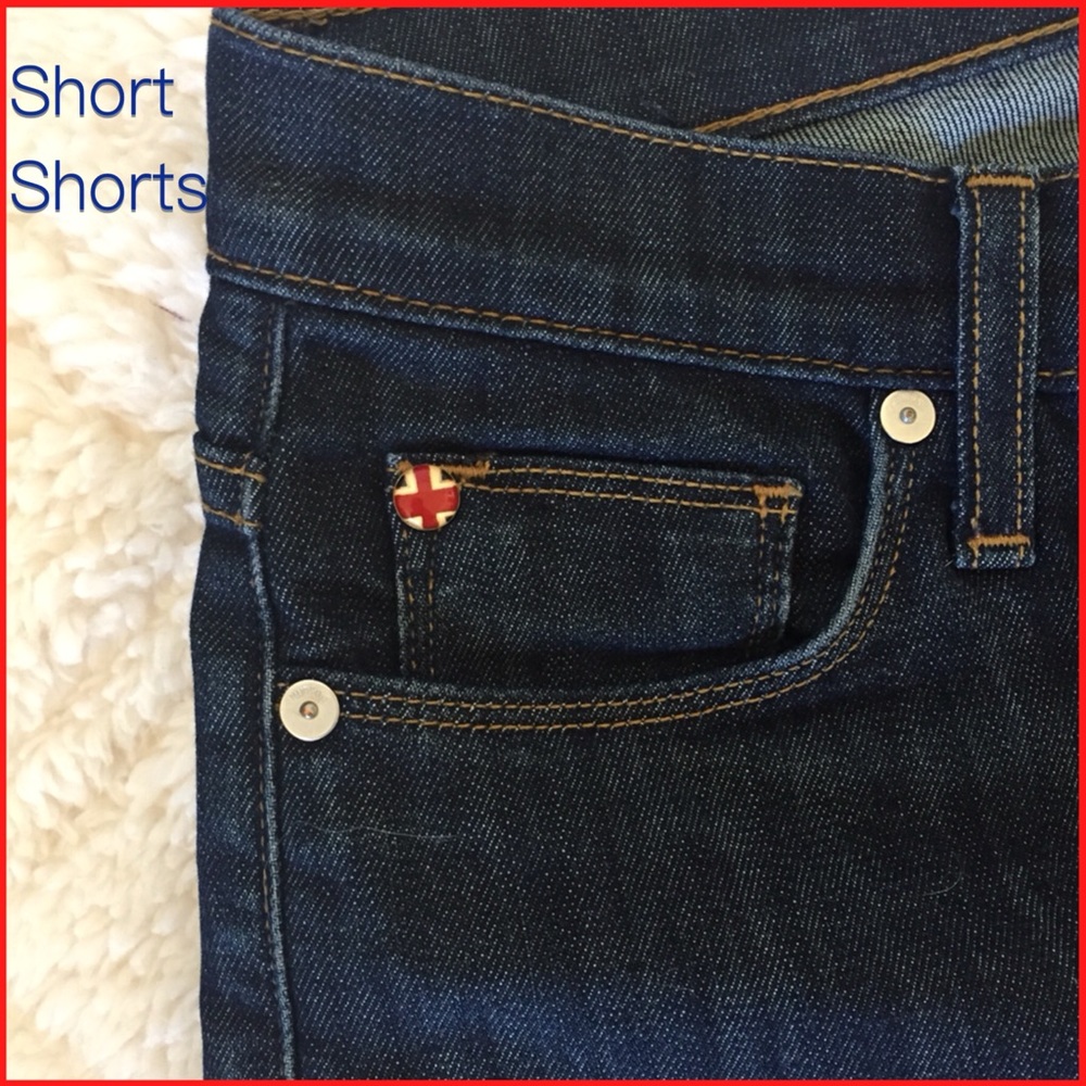 HUDSON JEANS Cut Off Short Shorts
